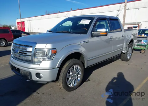 2013 Ford F-150 Platinum z USA, uszkodzony, nr VIN 1FTFW1ET8DFB10699